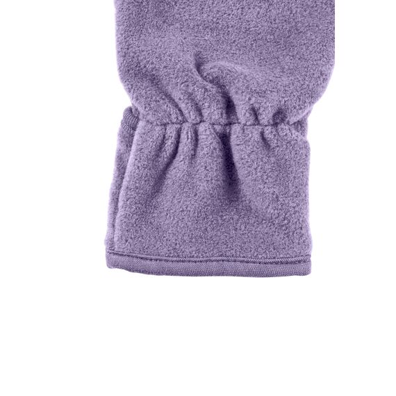 Sterntaler Baby Overall Fleece Mädchen - Jumpsuit aus Microfleece Stickerei, Reißverschluss, sowie Hand- und Fußstulpen - lavendel, 56