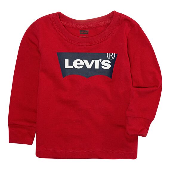 Levi's Kids l/s batwing tee Baby Jungen Levis Red 36 Monate