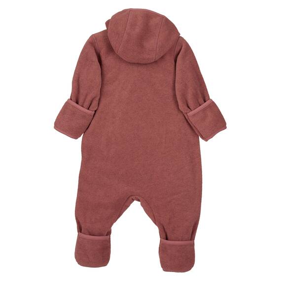 Sterntaler Unisex Baby Overall, Hellrot Melange, 74