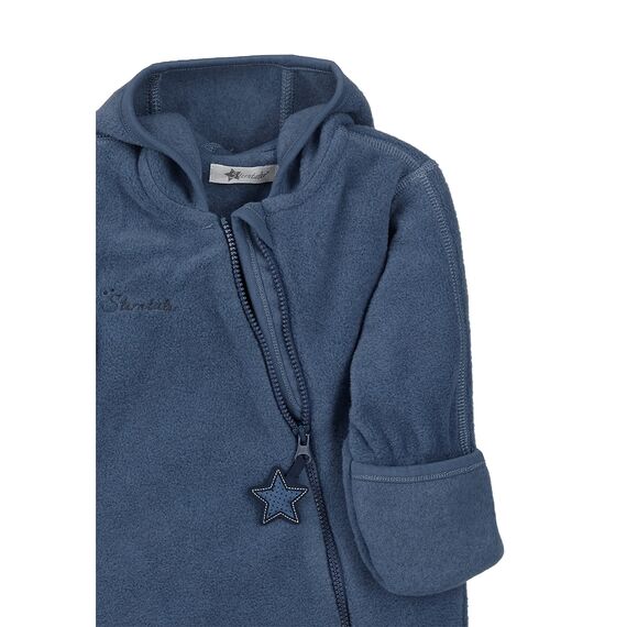 Sterntaler Unisex Baby Overall Overall, Blau (Tintenblau Melange), 74