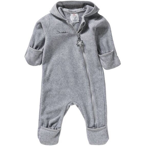 Sterntaler Unisex Baby Overall, Grau (Silber Melange), 68