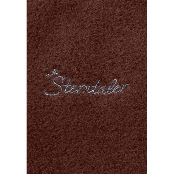 Sterntaler Baby Overall Fleece Unisex - Jumpsuit aus Microfleece Stickerei, Reißverschluss, sowie Hand- und Fußstulpen - dunkelbraun, 86