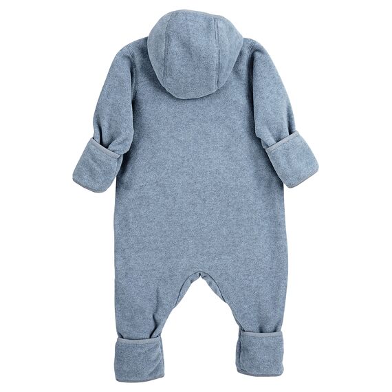 Sterntaler Unisex Kinder Overall Baby Fleece Overall, Blau, 68