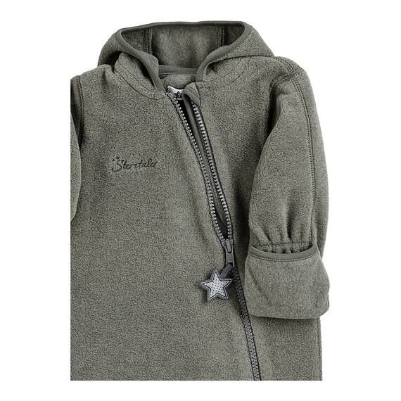 Sterntaler Unisex Kinder Overall Baby Fleece Overall, Spinat, 86