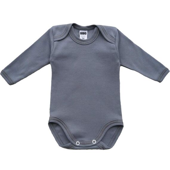 MEA BABY Unisex Langarm Body aus 100% Baumwolle im 5er Pack, Mit Aufdruck für Mädchen und Jungen (98, Jungen)
