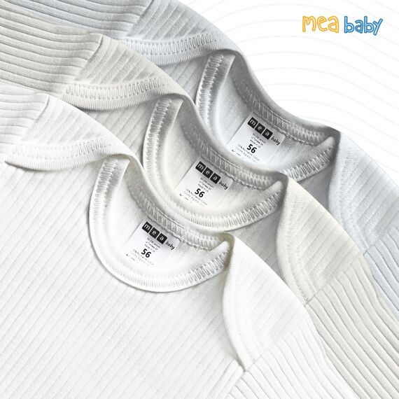 MEA BABY Unisex Langarm Body aus 100% Baumwolle im 5er Pack, Mit Aufdruck für Mädchen und Jungen (80, Jungen 4)