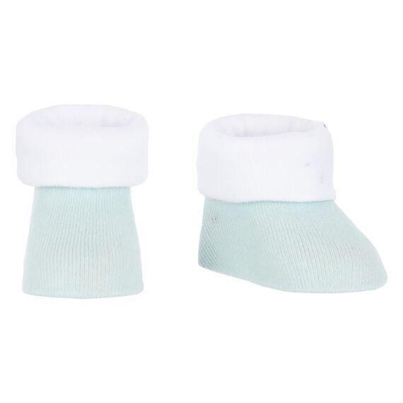 Levi's Kids Classic batwing infant hat bodysuit bootie set 3pc Baby Jungen Pastel Turquoise 0-6 Monate
