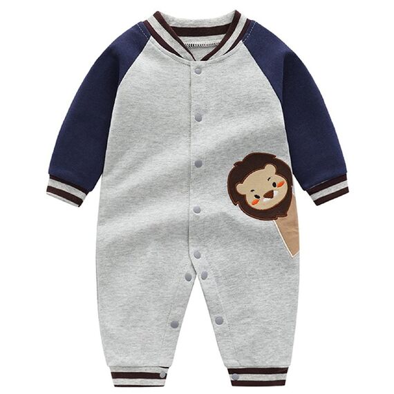Neugeborene Strampler Baby Spielanzug Jungen Mädchen Schlafanzug Baumwolle Overalls, 0-3 Monate