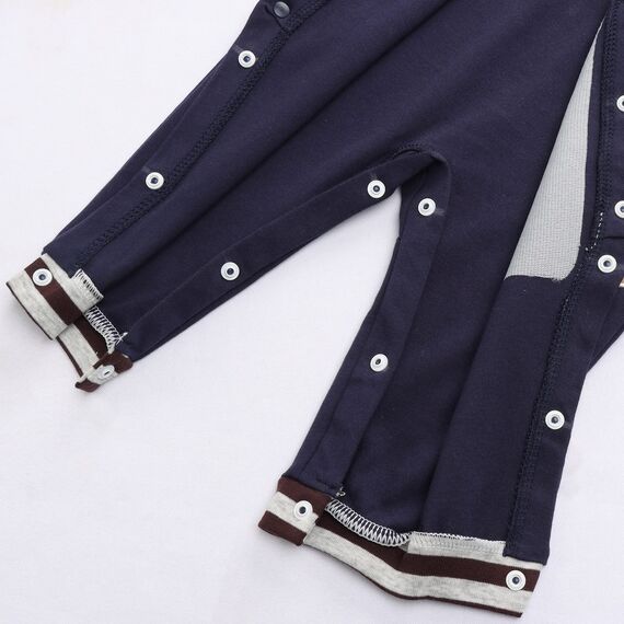 Baby Strampler Spielanzug Jungen Mädchen Schlafanzug Baumwolle Overalls Baby-Nachtwäsche, 3-6 Monate