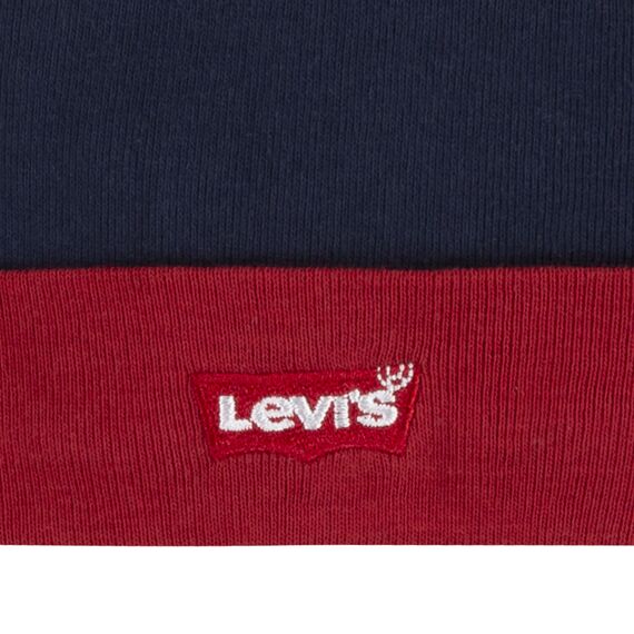 Levi's Kids Classic batwing infant hat bodysuit bootie set 3pc Baby Jungen Pastel Turquoise 0-6 Monate