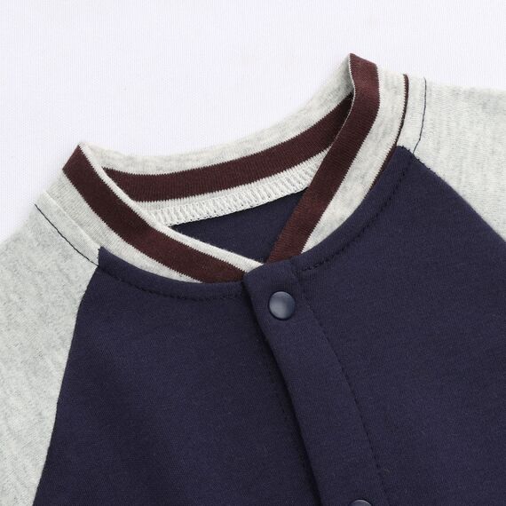 Baby Strampler Spielanzug Jungen Mädchen Schlafanzug Baumwolle Overalls Baby-Nachtwäsche, 9-12 Monate