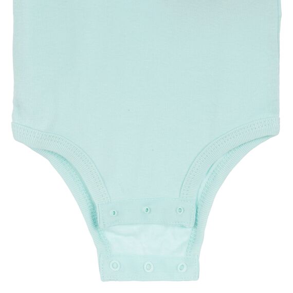 Levi's Kids Classic batwing infant hat bodysuit bootie set 3pc Baby Jungen Pastel Turquoise 0-6 Monate