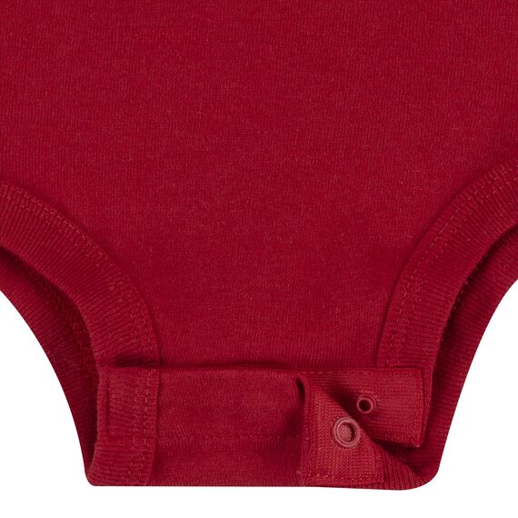 Levi's Kids Classic batwing infant hat bodysuit bootie set 3pc Baby Jungen Pastel Turquoise 0-6 Monate