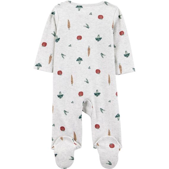 Simple Joys by Carter's 3er-Pack Sleep and Play, Veggie-Streifen, 0-3 Monate