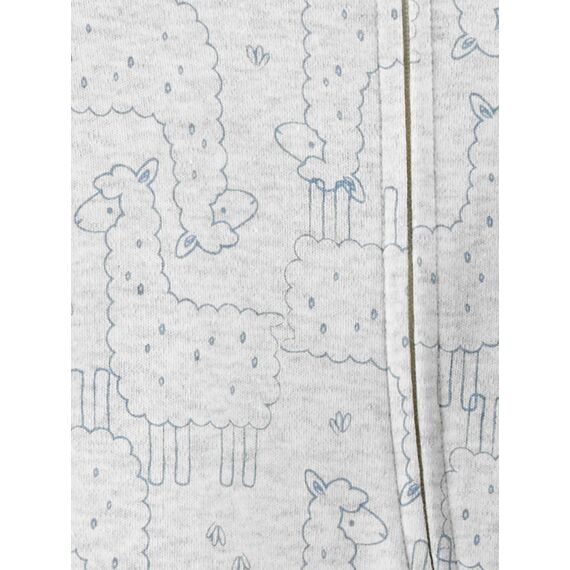 Simple Joys by Carter's Unisex Baby 3-Pack Neutral Sleep and Play Kleinkindschläfer, Bär/Lama/Regenbogen, 6-9 Monate (3er Pack)
