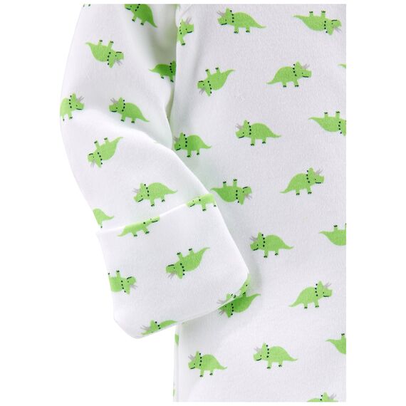 Simple Joys by Carter's Baby Jungen Baumwoll-Strampler mit Fuß, 3er-Pack, Autos/Dinosaurier/Sport-pack, 3-6 Monate