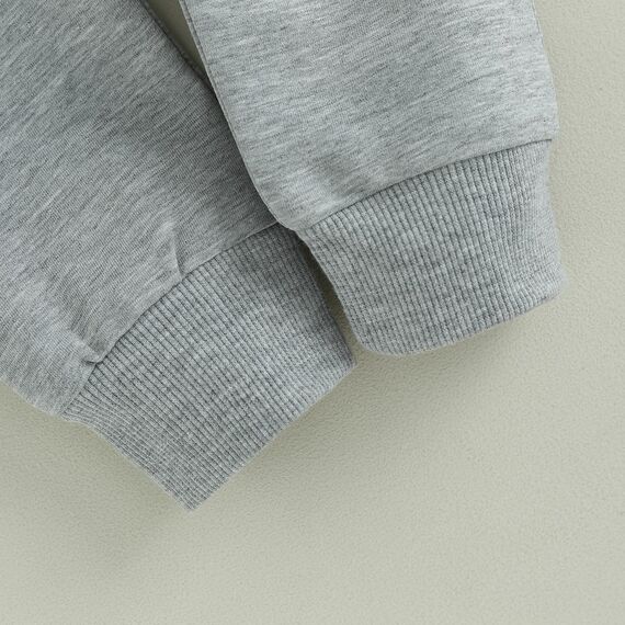Geagodelia Baby Jungen Kleidung Outfit Babykleidung Set Langarmshirt Sweatshirt + Hose Neugeborene Weiche Babyset Mama's Boy Zweiteiler (C - Grün & Grau, 0-6 Monate)