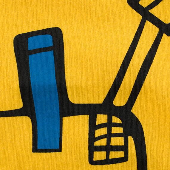 Unisex Baby T-Shirt Baumwolle Süß Karikatur Tier Muster Tops für 1-7 Jahre Alt (4-5 Jahre, H Gelber Bagger)