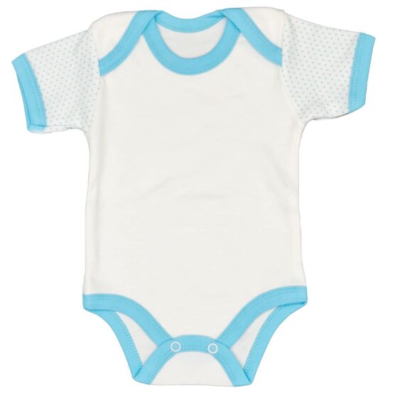 Blue Eyes Baby Geschenk Set – 6 Teiliges Neugeborenen Geschenkbox Set aus 100% Baumwolle, OEKO-TEX, Premium Erstausstattung zur Geburt 0–4 Monate, für Jungen (Panda-Blau)