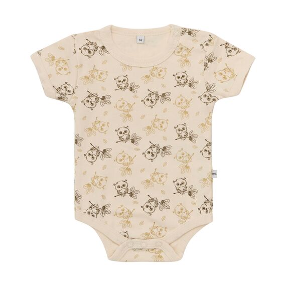 PIPPI Unisex Baby Body SS AO-printed (4-pack) Formender Body, TRUE, 98