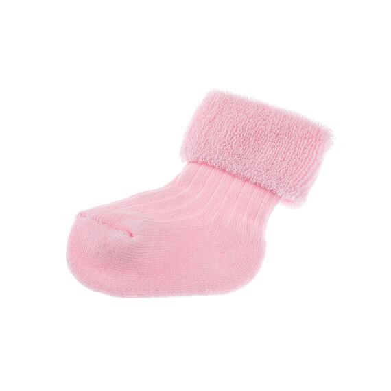 Jacob's – Erstlingssöckchen Baby 3er Pack | Weiche Vollfrottee-Socken Rosa, OEKO-TEX® zertifiziert | Größe 0–3 Monate, hautfreundlich & wärmend