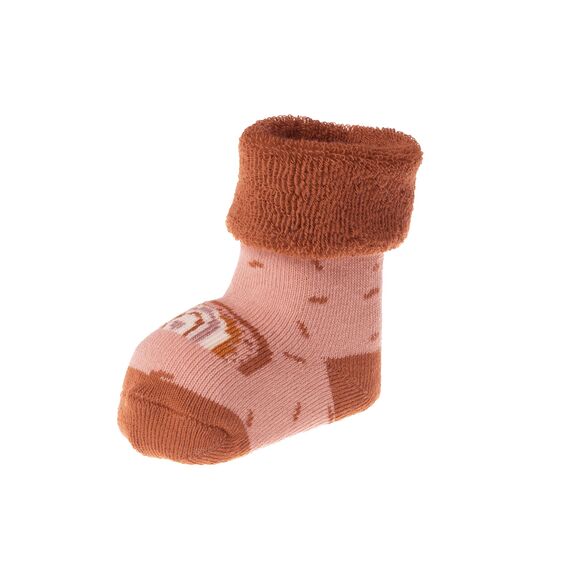 Jacob's – Erstlingssöckchen Baby 3er Pack | Weiche Vollfrottee-Socken mit Regenbogenmotiv, OEKO-TEX® zertifiziert | Größe 0–3 Monate, hautfreundlich & wärmend