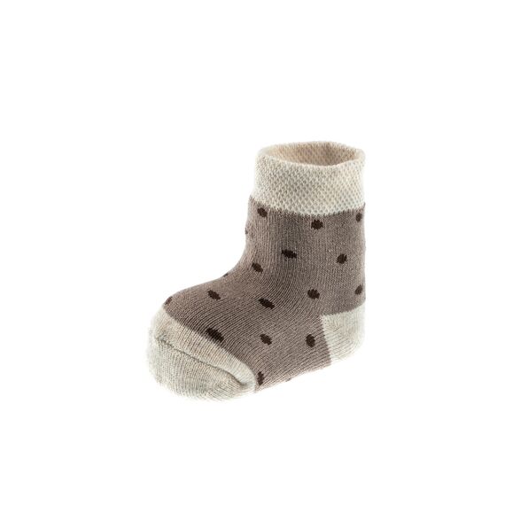 Jacob's – Erstlingssöckchen Baby 6er Pack | 6 Paar Weiche Vollfrottee-Socken mit Bärchenmotiv, OEKO-TEX® zertifiziert | Größe 0–3 Monate, hautfreundlich & wärmend