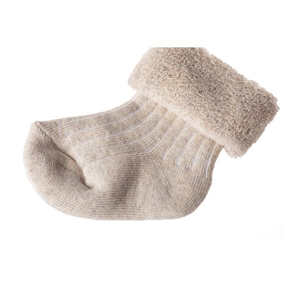 Jacob's – Erstlingssöckchen Baby 3er Pack | Weiche Vollfrottee-Socken mit Bärchenmotiv, OEKO-TEX® zertifiziert | Größe 0–3 Monate, hautfreundlich & wärmend