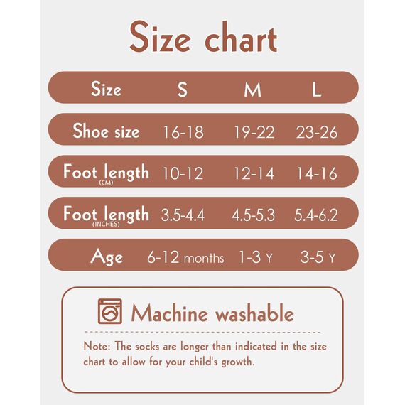 Kyopp 5 Paar Stoppersocken Baby Kleinkinder ABS rutschfeste Socken Tiermotive Kindersocken Animals Baumwolle Crew Socks