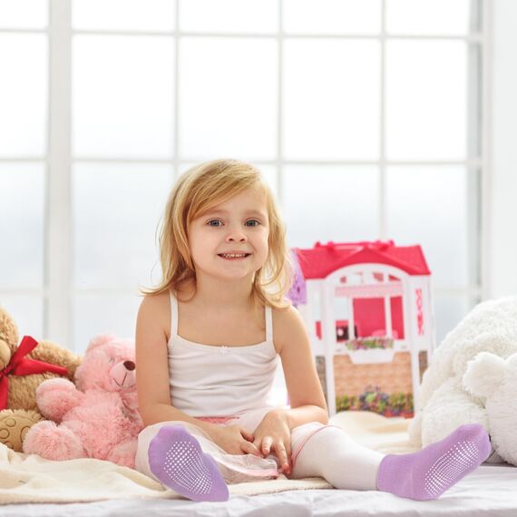 ELUTONG 12 Paar Socken Kinder Baby Jungen Socken ABS Antirutsch Anti-Rutsch Kleinkinder Babysocken für 1-3 Jahre