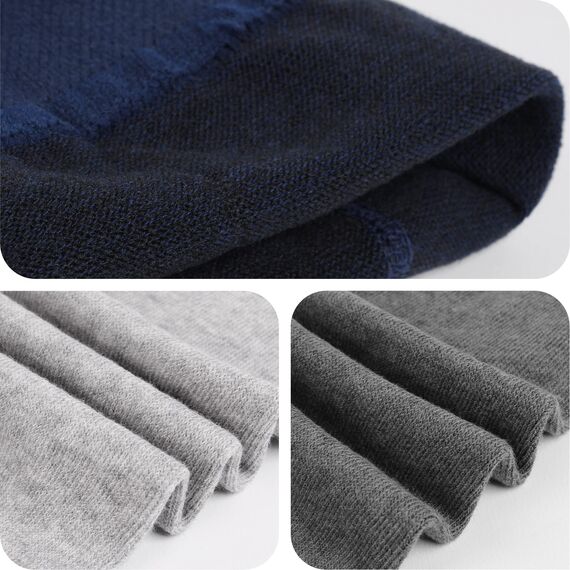L&K-II 6er Pack Strumpfhose Jungen Strickstrumpfhose Kinder mehrfarbig 2789 134-140