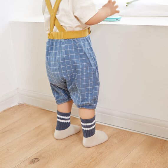 J Poqobog Kleinkind Baby Mädchen Jungen Socken stoppersocken kinder abs rutschfeste kindersocken für Baby antirutschsocken 8Paar (DE/NL/SE/PL, Alter, 0 Monate, 6 Monate, Farbabstimmung-2 6 Paar)