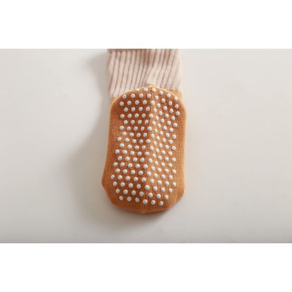 J Poqobog Kleinkind Baby Mädchen Jungen Socken stoppersocken kinder abs rutschfeste kindersocken für Baby antirutschsocken 8Paar (DE/NL/SE/PL, Alter, 6 Monate, 12 Monate, Rot 8 Paar)