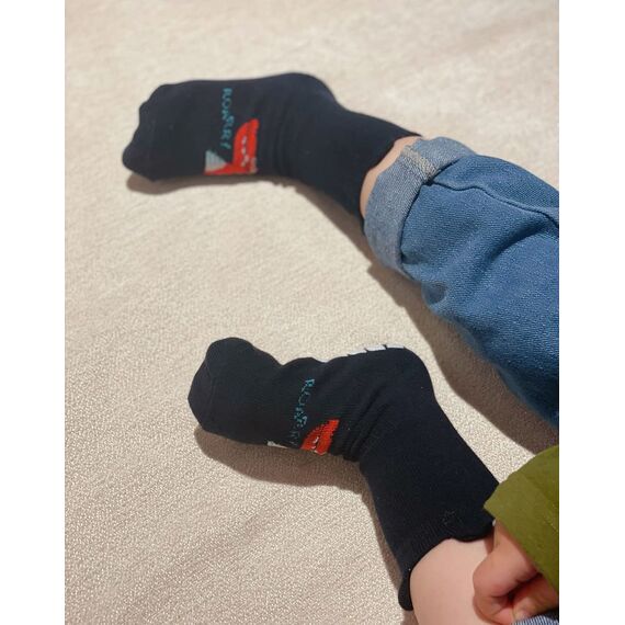 FedMois 5er Pack Baby Kleinkinder ABS rutschfeste Socken Sneaker Socken Tiermotive Baumwolle, Dinosaurier, 0-1 Jahr