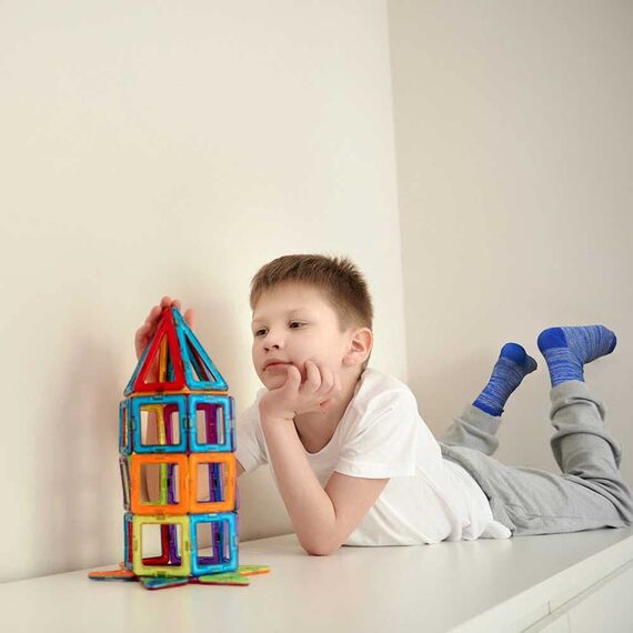 GENTABY Socken Jungen graue Kinder Babysocken - Baumwolle Bunte Sportsocken Neuartige Weiche Elastische - 10 paar für 10-14 Jahre Größe 23-26 27-30 31-34 Kleinkind Mädchen Schulsocken