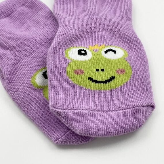FedMois 5er Pack Baby Kleinkinder ABS rutschfeste Socken Sneaker Socken Tiermotive Baumwolle, Panda, 1-3 Jahre