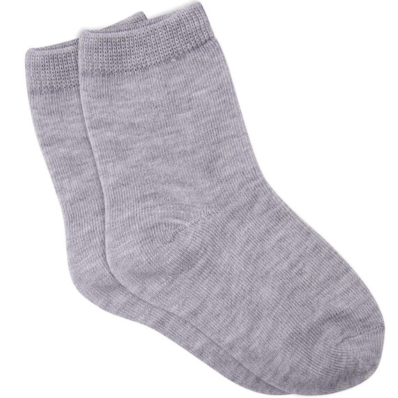 Duufin 18 Paar Kleinkinder Crew-Socken Kleine Kids Socken Kindersocken Solid Crew Socken Kinder Jungen Mädchen, Schwarz Weiß Grau, 4–6 Jahre