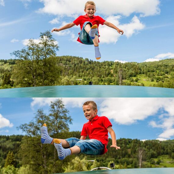 HYCLES Baby ABS Socken Kinder 12 Paar Stoppersocken Kinder Anti Rutsch Socken Kind Jungen Mädchen 23-26 27-30 Kleinkind Socken Baby 01 Krokodil für 6-12 Monate
