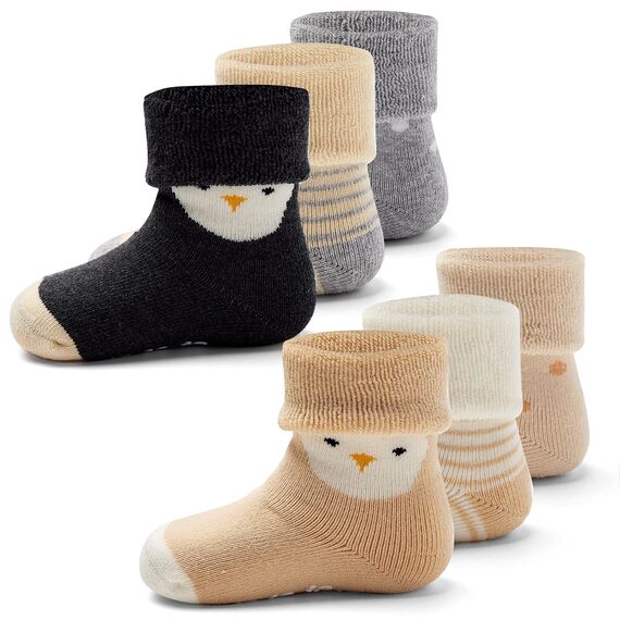 Aisyee Baby Wintersocken Dicke Kleinkind Jungen Mädchen Warme abs Socken Kleinkind Antirutsch Socken 2-4 Jahre