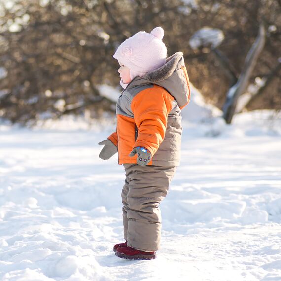 Jupsk Kleinkind Fäustlinge Baby Strickhandschuhe Winter Warme Stretch Bagger Fäustlinge für Kinder Jungen Mädchen 1 2 3 4 Jahre 6 Paar