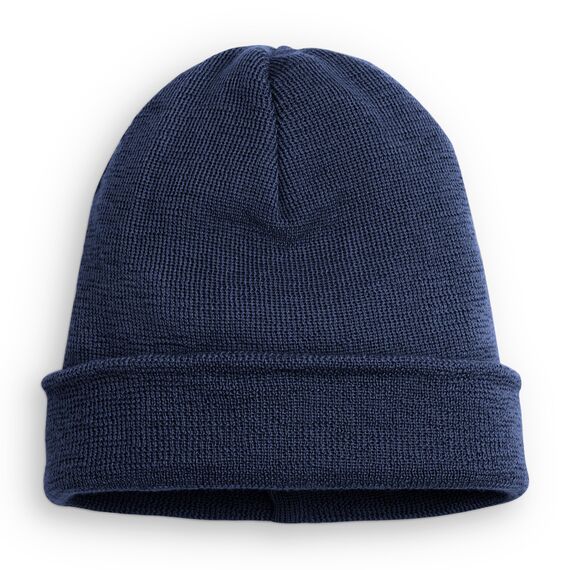 Ehrenkind® Kinder-Strickmütze | aus feinster Merino Schurwolle | Blau | Made in Germany | Unisex | Mütze Kinder | Mütze Jungen und Mädchen | Beanie | Ideal im Herbst und Winter