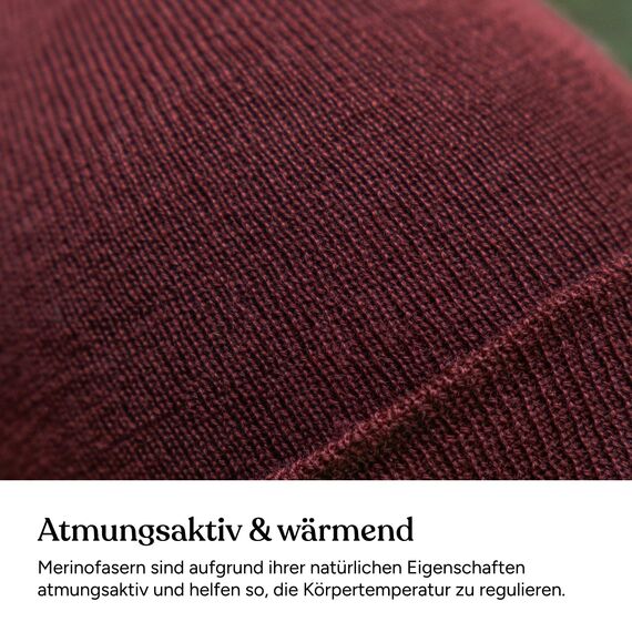 Ehrenkind® Kinder-Strickmütze | aus feinster Merino Schurwolle | Grau | Made in Germany | Unisex | Mütze Kinder | Mütze Jungen und Mädchen | Beanie | Ideal im Herbst und Winter