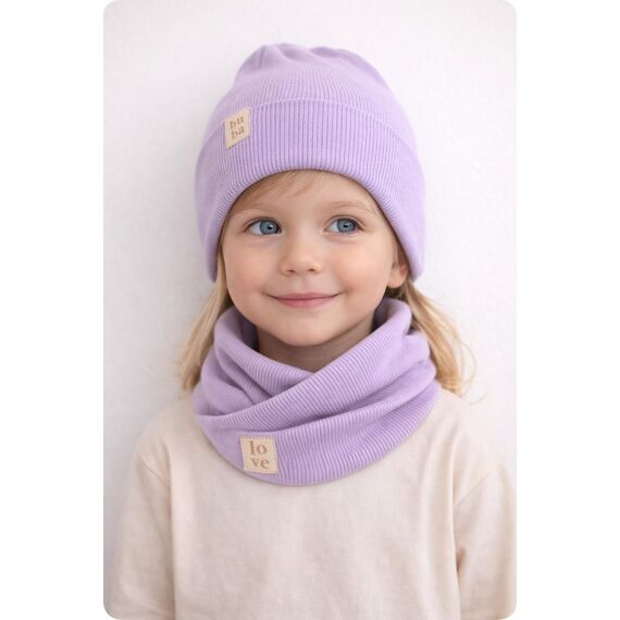 Bubalove Mützen und Schalset für Jungen, Mädchen, Baby, Größen 0mc bis 12 Jahre+ viele Farben, Frühlings-, Herbstsets, Baumwollmützen, handgenäht