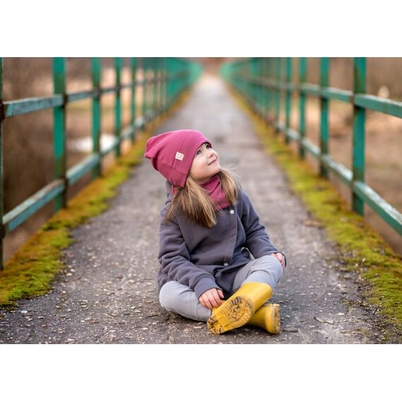 Bubalove Mützen und Schalset für Jungen, Mädchen, Baby, Größen 0mc bis 12 Jahre+ viele Farben, Frühlings-, Herbstsets, Baumwollmützen, handgenäht