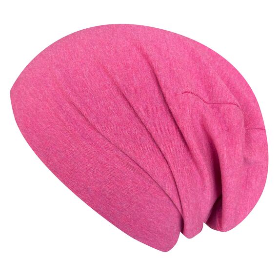 Wollhuhn Kinder Beanie – Zweilagige Longbeanie aus Jersey, wendbar & weich – innen grau – Handmade in Deutschland – ganzjährig (DE/NL/SE/PL, Numerisch, 48, 50, Einfarbig Beere)