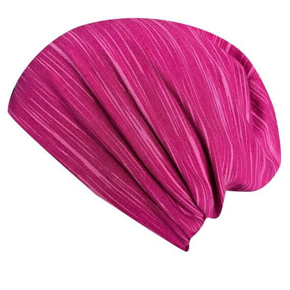 Wollhuhn Kinder Beanie – Zweilagige Longbeanie aus Jersey, wendbar & weich – innen grau – Handmade in Deutschland – ganzjährig (DE/NL/SE/PL, Numerisch, 52, 54, Lines Beere)
