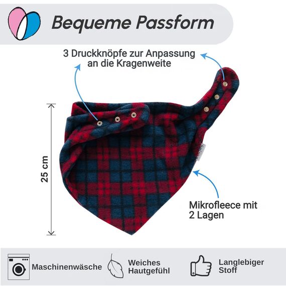 Lovjoy Baby/Kleinkind/Kinder warmer Thermo-Fleece-Winterschal/Schlauchschal – weicher und kuscheliger Halswärmer – viele Farben – geeignet für Kinder jeden Alters