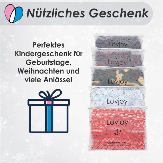 Lovjoy Baby/Kleinkind/Kinder warmer Thermo-Fleece-Winterschal/Schlauchschal – weicher und kuscheliger Halswärmer – viele Farben – geeignet für Kinder jeden Alters