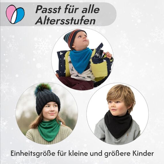 Lovjoy Baby/Kleinkind/Kinder warmer Thermo-Fleece-Winterschal/Schlauchschal – weicher und kuscheliger Halswärmer – viele Farben – geeignet für Kinder jeden Alters