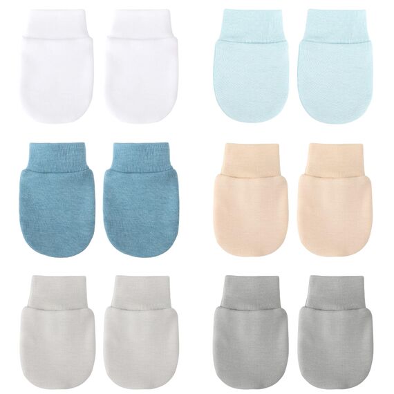 DRESHOW Neugeborenes Baby Fäustlinge Kleinkind Handschuhe Keine Kratzer Fäustlinge Handschuhe für 0-6 Monate